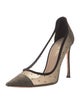 Christian Dior Mesh Mesh Accents Pumps