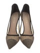 Christian Dior Mesh Mesh Accents Pumps