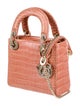 Christian Dior Crocodile Lady Dior Mini