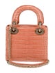 Christian Dior Crocodile Lady Dior Mini