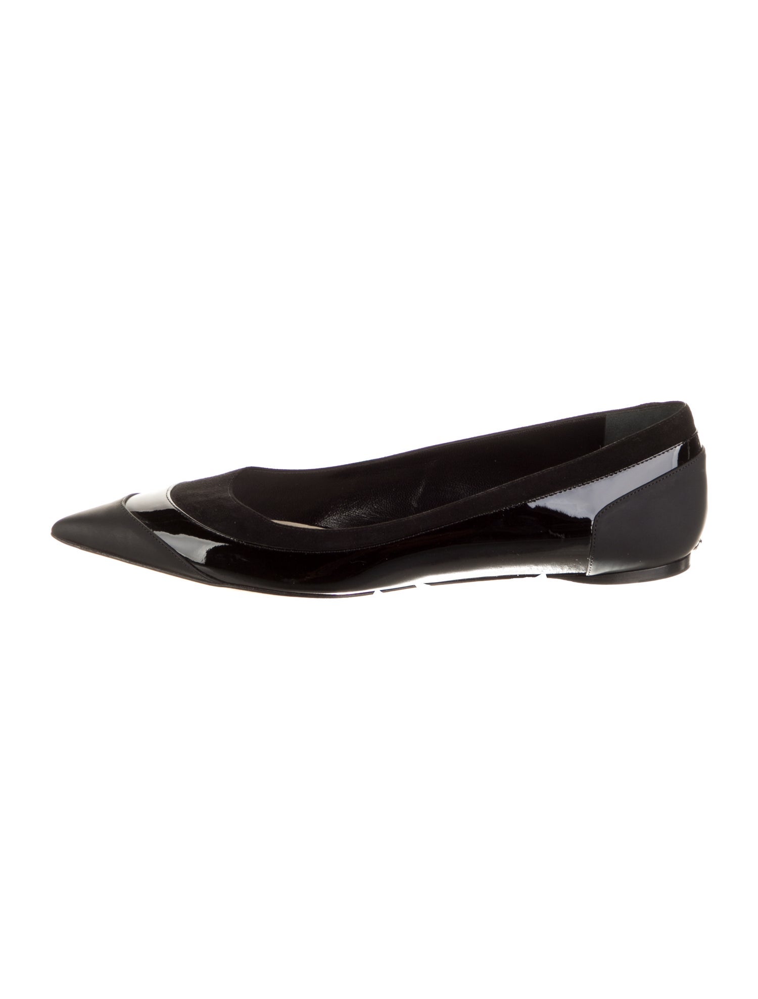 Christian Dior Patent Leather Ballet Flats