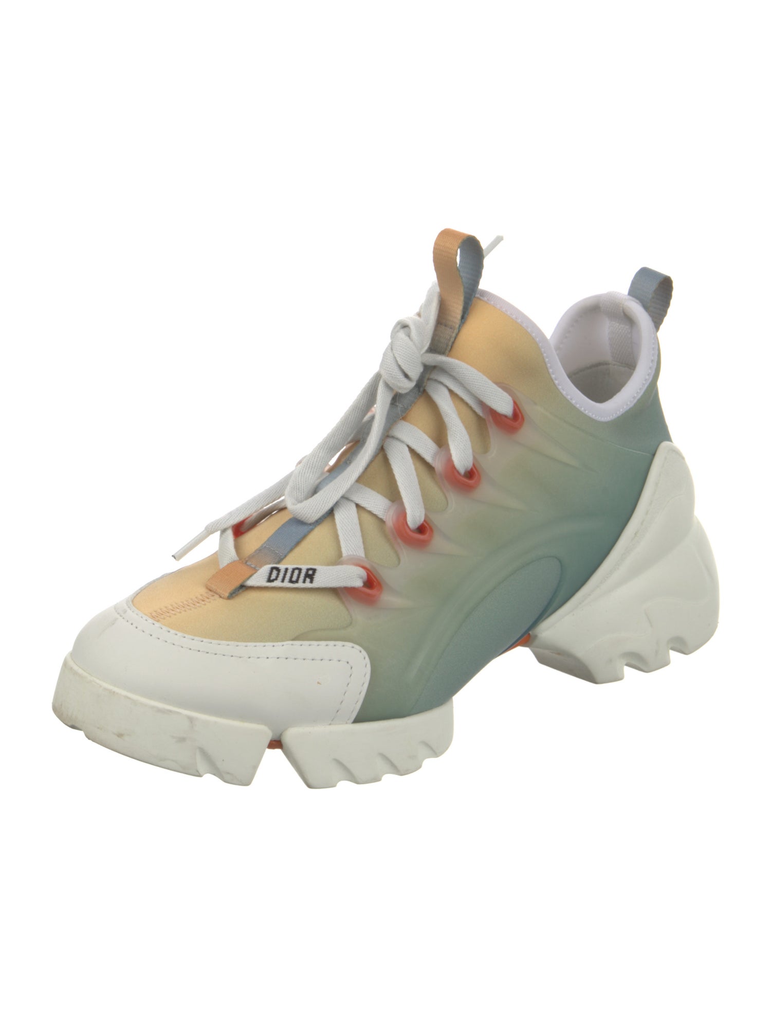Christian Dior D-Connect 'Water Grey' Chunky Sneakers
