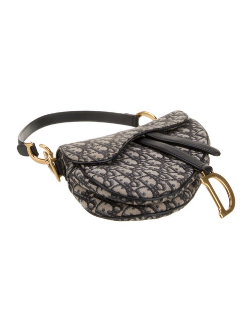 Christian Dior Oblique Jacquard Saddle Medium