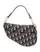 Christian Dior Oblique Jacquard Saddle Mini