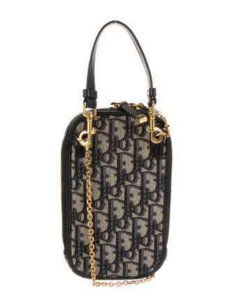 Christian Dior Oblique Jacquard 30 Montaigne Call'in Dior Phone Holder 2022