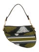 Christian Dior Canvas Saddle Medium