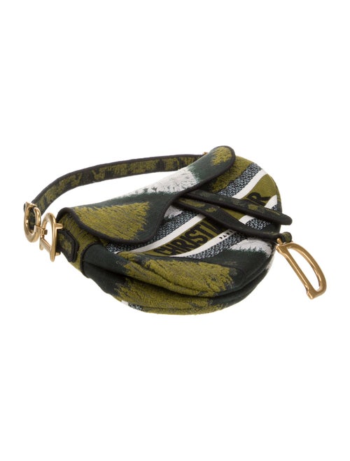 Christian Dior Canvas Saddle Medium
