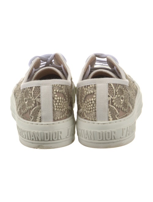 Christian Dior Walk' n' Dior Lace Macrame Sneakers