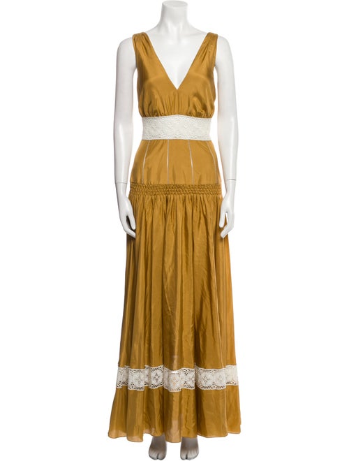 Christian Dior Silk Long Dress