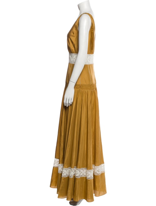 Christian Dior Silk Long Dress