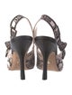 Christian Dior Printed Slingback Pumps