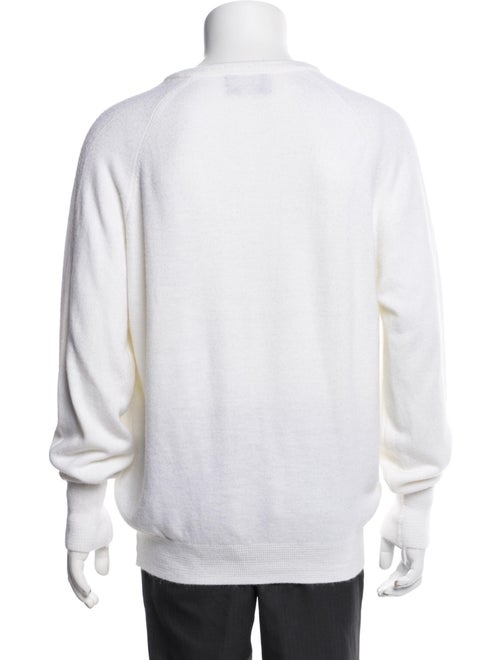 Christian Dior V-Neck Long Sleeve Pullover