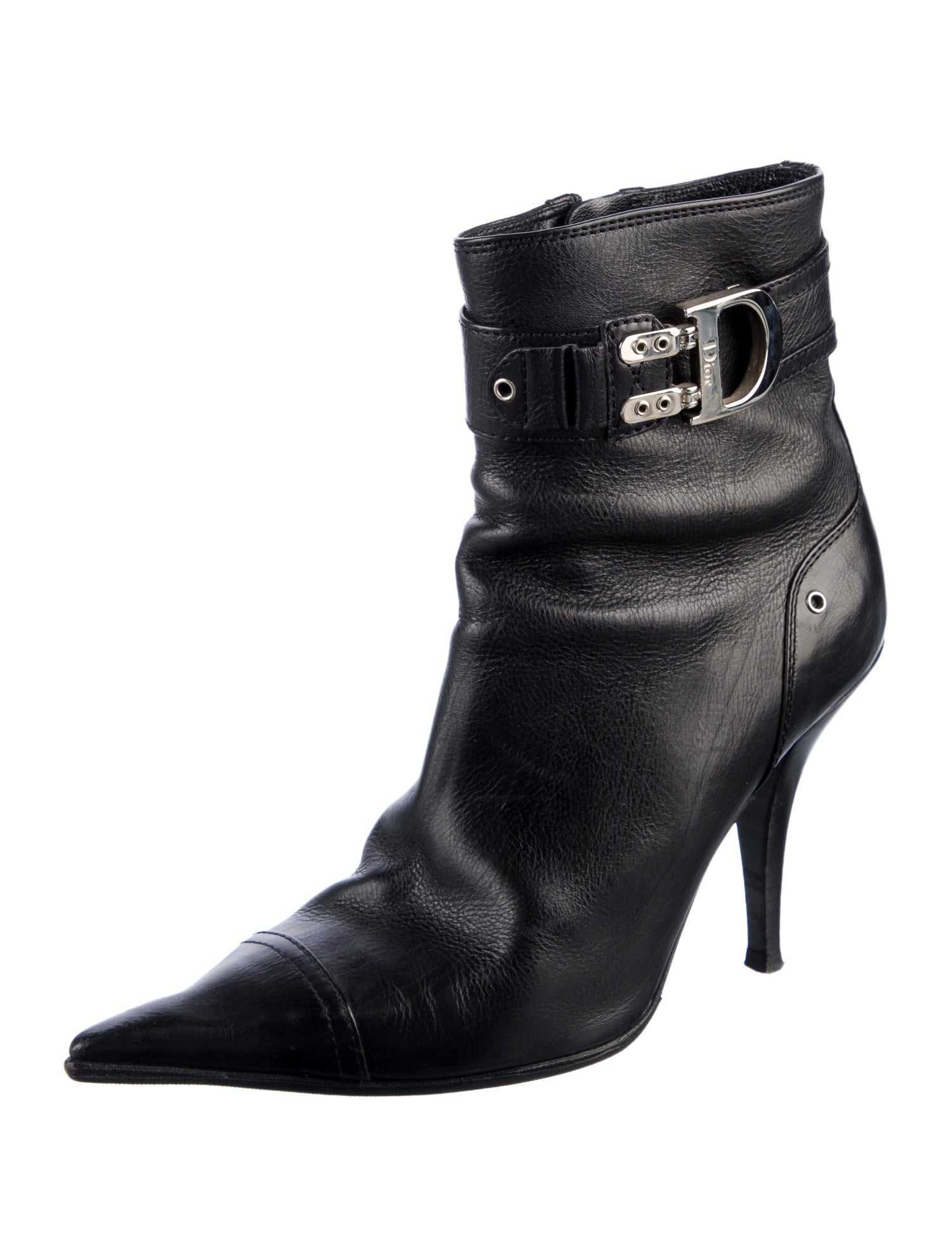 Christian Dior Leather Boots