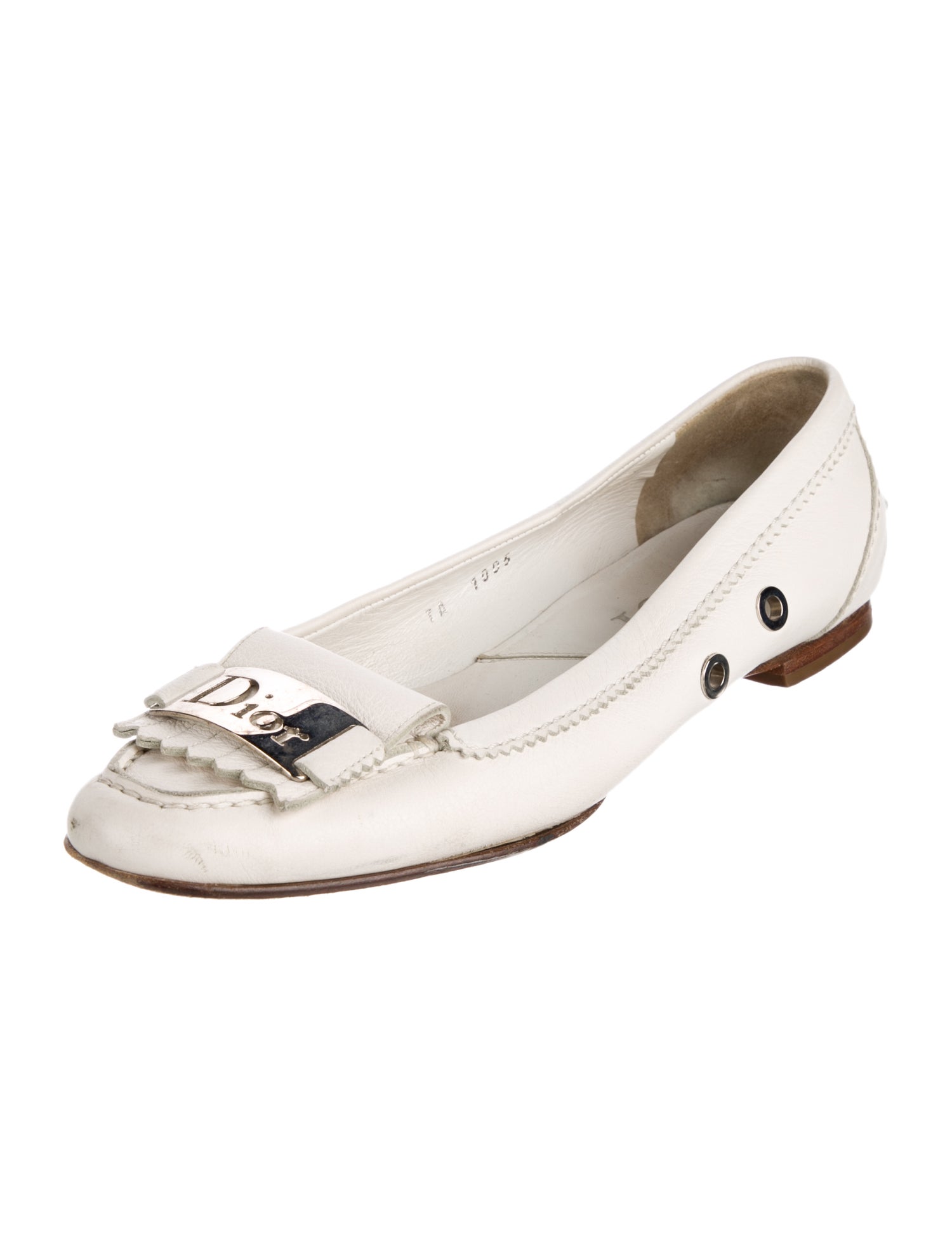 Christian Dior Leather Flats