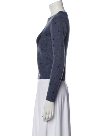 Christian Dior Cashmere Graphic Print Sweater