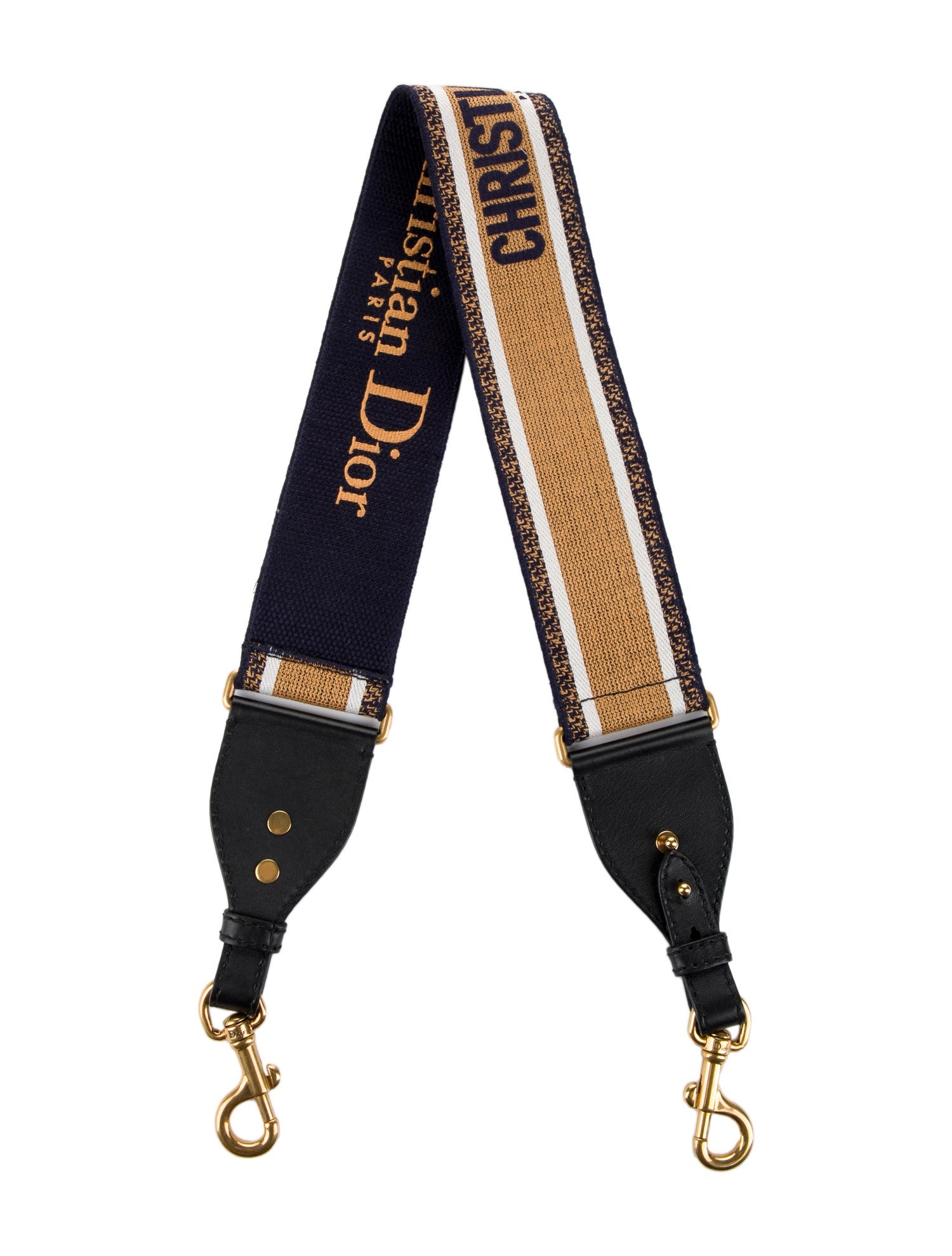Christian Dior Logo Shoulder Strap