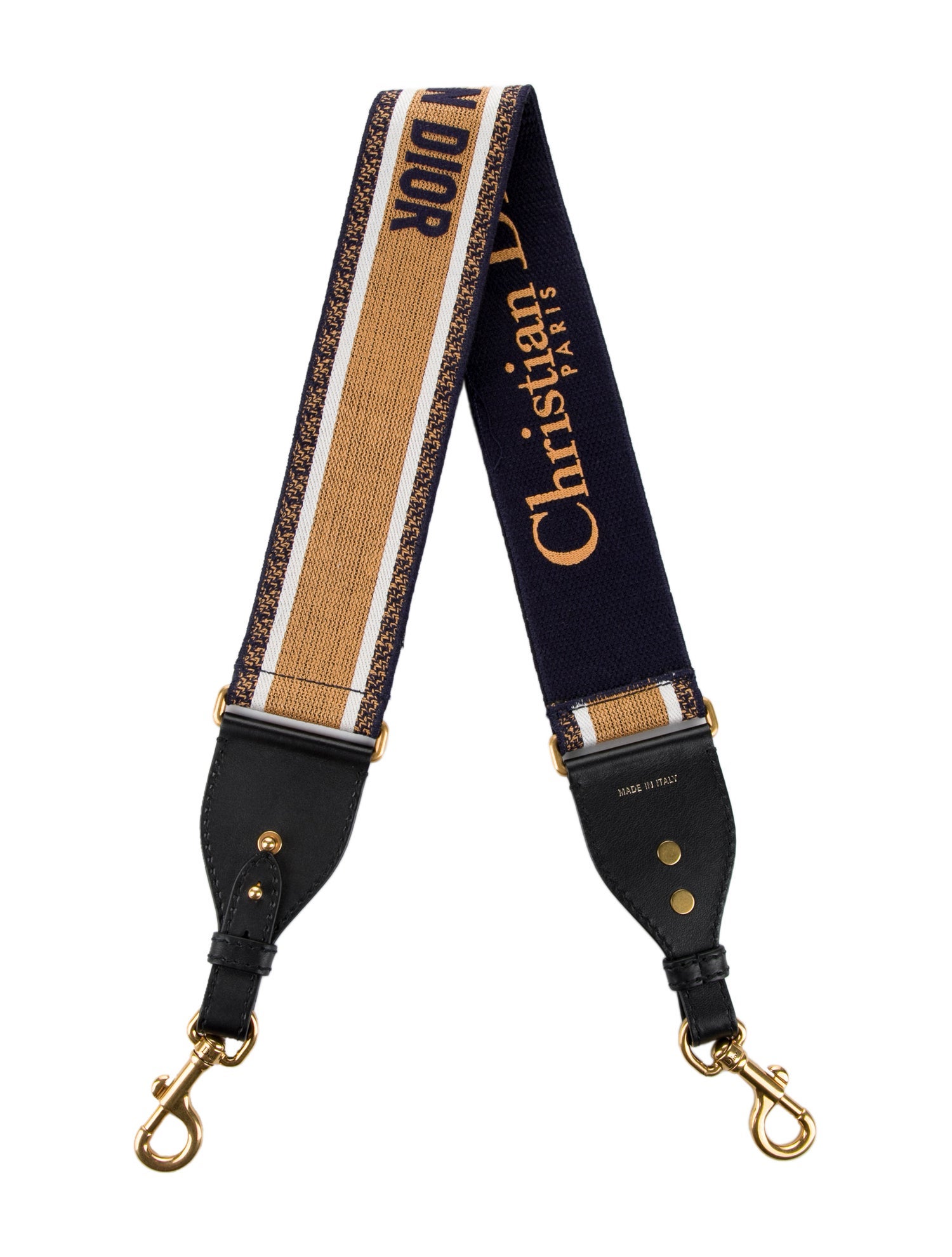 Christian Dior Logo Shoulder Strap