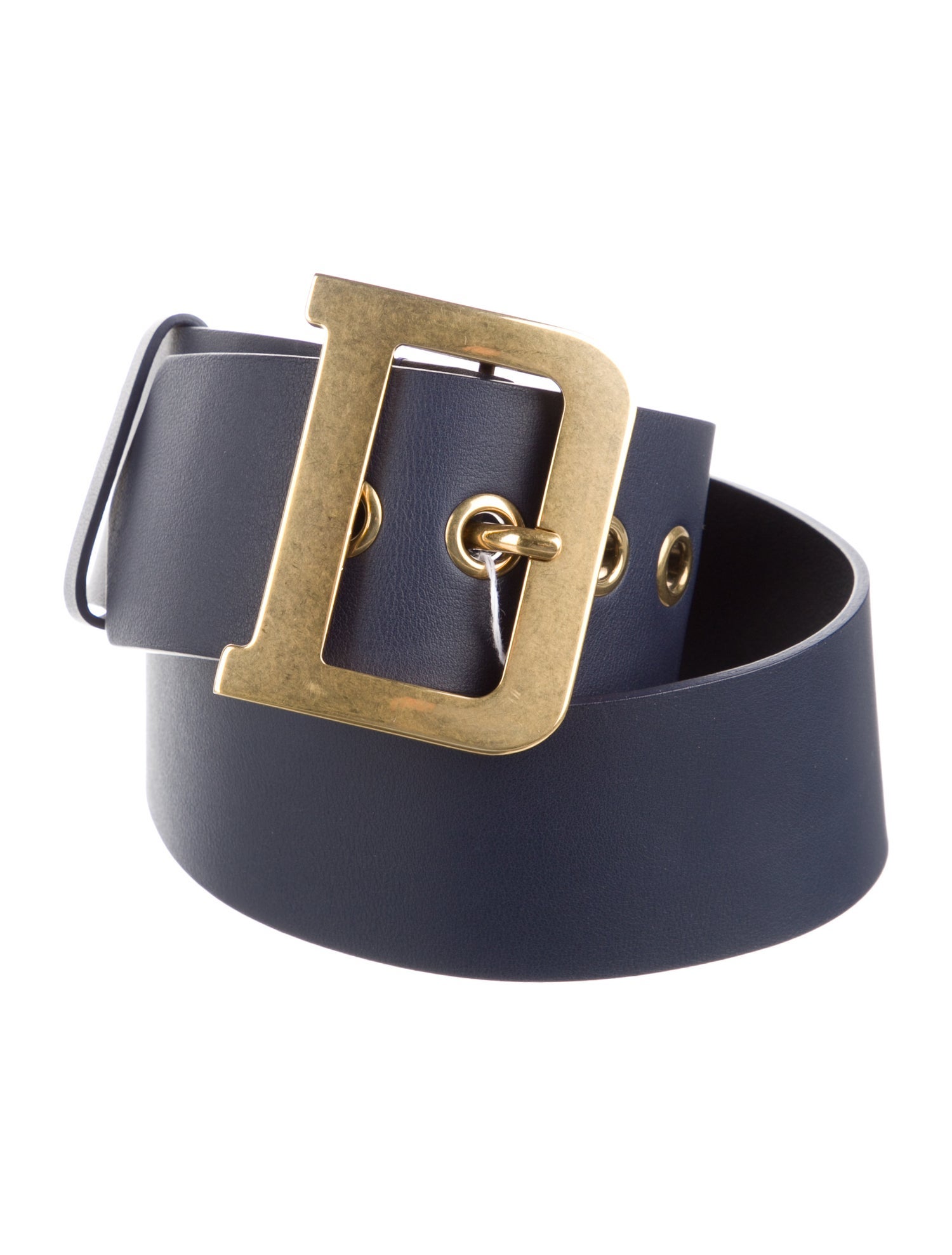 Christian Dior Wide Leather Waist Belt