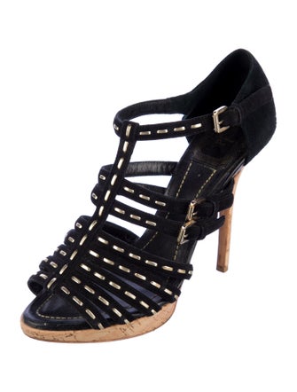 Christian Dior Suede Gladiator Sandals