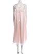 Christian Dior Lace Trim Embellishment Nightgown