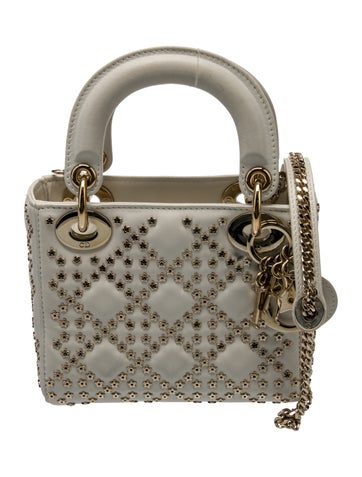 Christian Dior Handle Bags Cannage Lady 2022