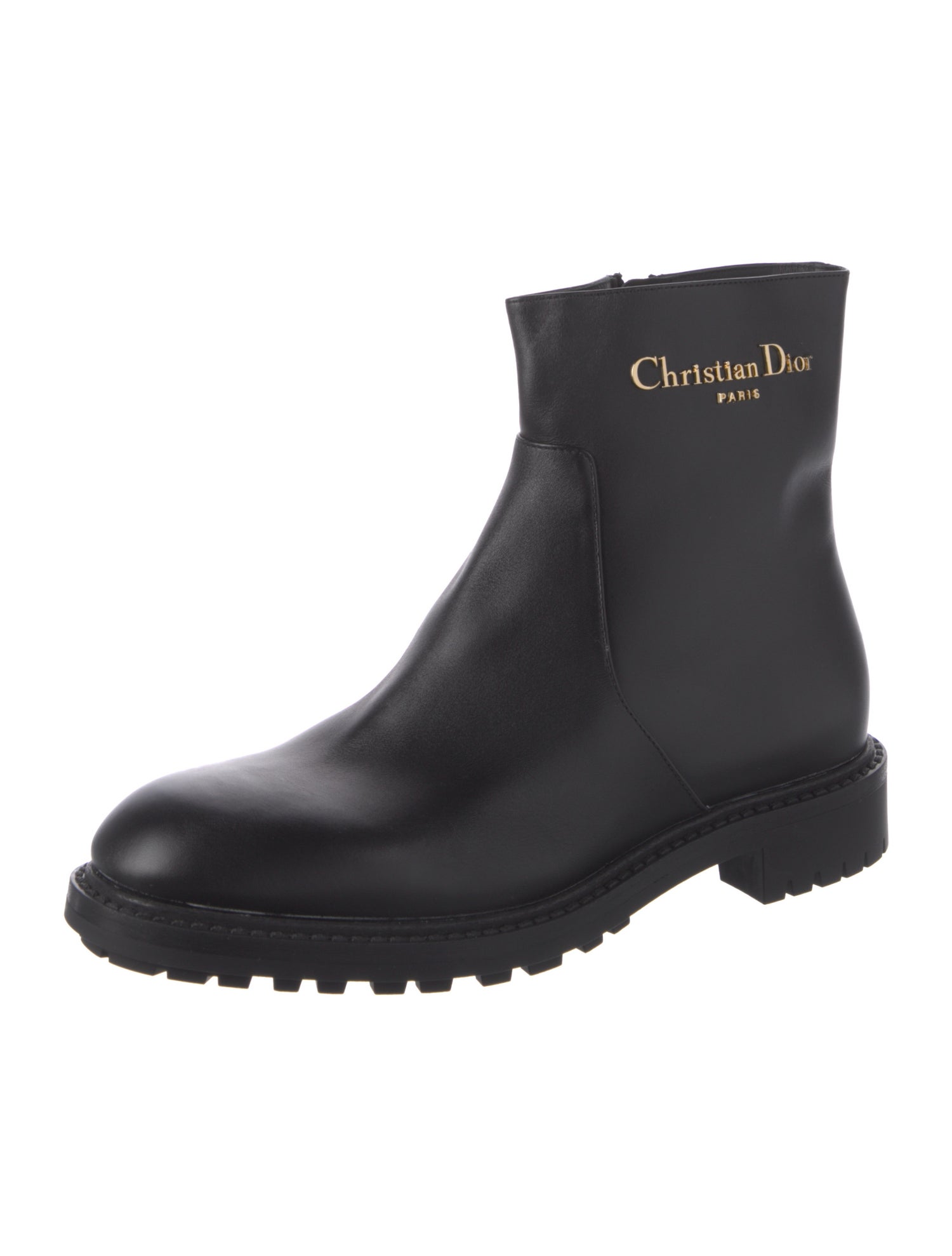 Christian Dior Leather Boots