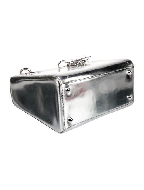 Christian Dior Patent Leather Lady Dior Medium