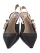 Christian Dior J'Adior Leather Slingback Pumps