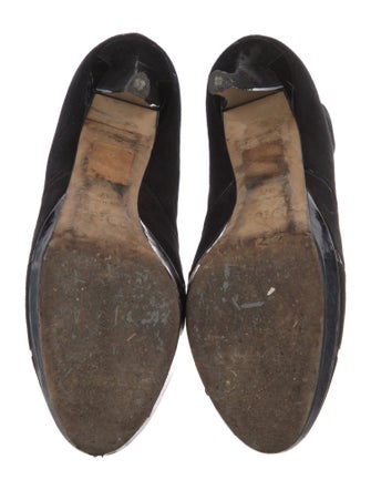 Christian Dior Suede Lace-Up Boots