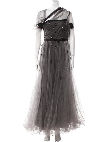 Christian Dior Dresses One-Shoulder Long Dress Us10, Fr42 | L