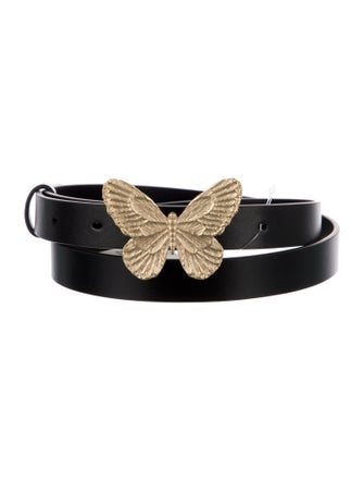 Christian Dior Skinny Leather Belt