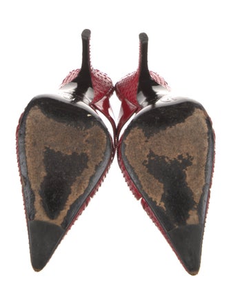 Christian Dior Snakeskin Mules