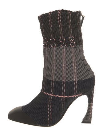 Christian Dior Printed Sock Boots