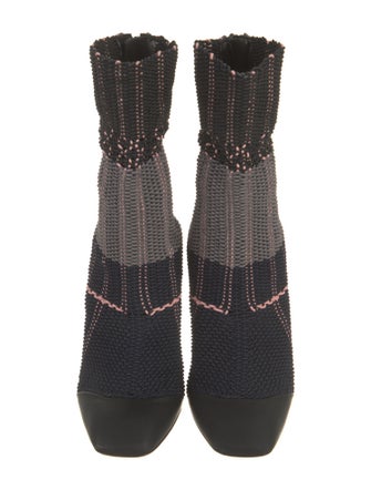 Christian Dior Printed Sock Boots