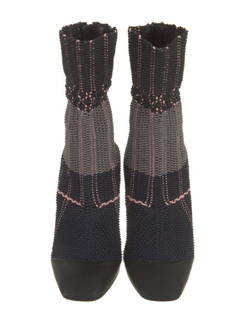 Christian Dior Printed Sock Boots