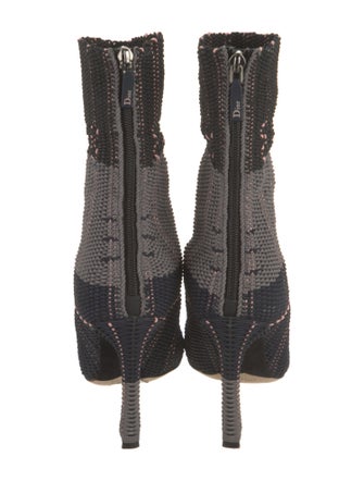 Christian Dior Printed Sock Boots