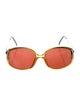 Christian Dior Square Tinted Sunglasses