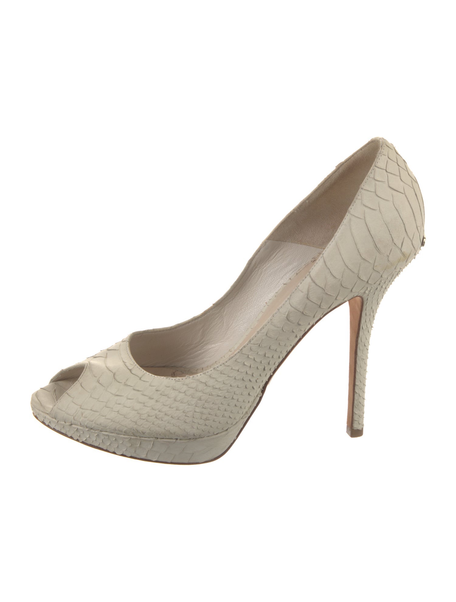Christian Dior Python Pumps