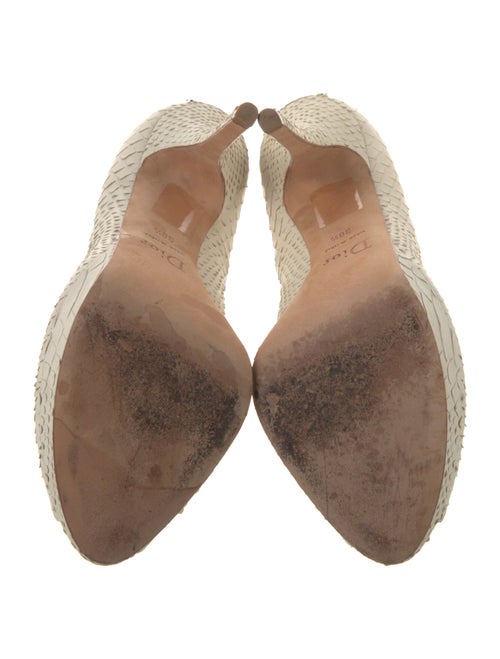 Christian Dior Python Pumps