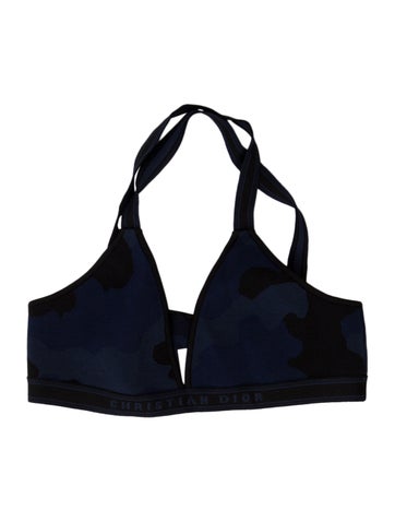 Christian Dior Tops Halterneck Sleeveless Crop Top S