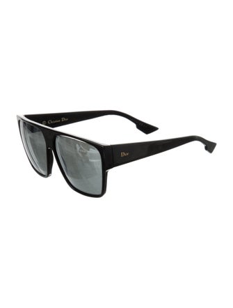 Christian Dior Square Mirrored Sunglasses