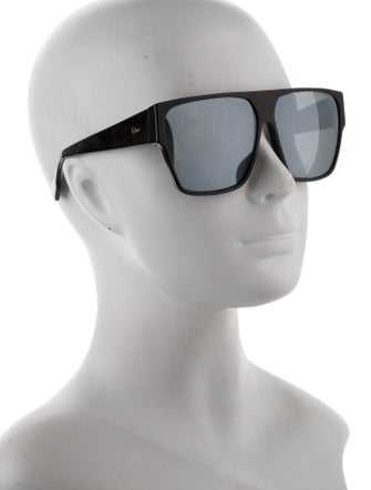 Christian Dior Square Mirrored Sunglasses