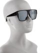 Christian Dior Square Mirrored Sunglasses