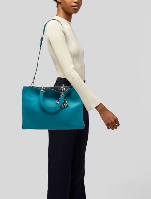 Christian Dior Leather Diorissimo Large