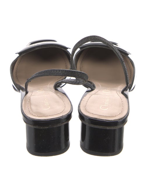 Christian Dior Patent Leather Slingback Pumps