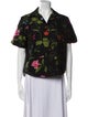 Christian Dior 2023 Printed Button-Up Top