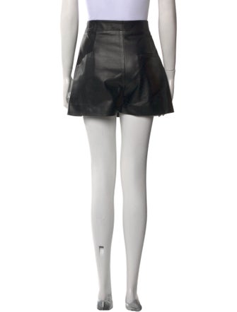 Christian Dior Leather Mini Shorts