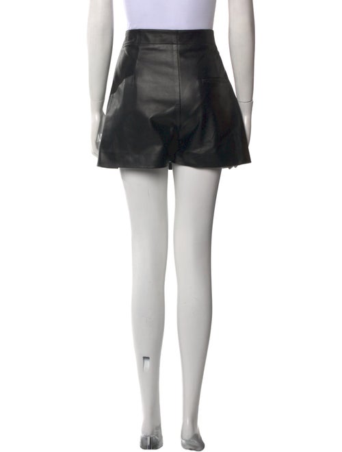 Christian Dior Leather Mini Shorts