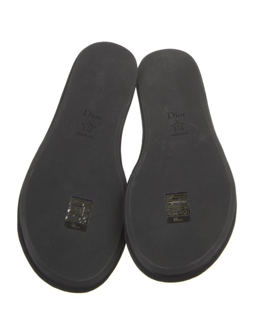Christian Dior Oblique Jacquard Terry Cloth Slides