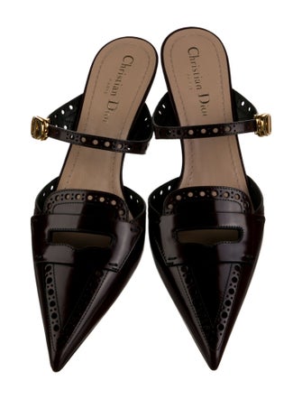 Christian Dior Leather Mules